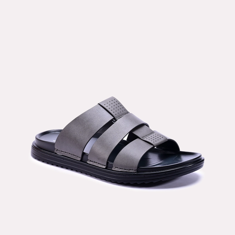 Flick Gray Casual Slippers 0150923