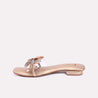 flora gold fancy flats for women