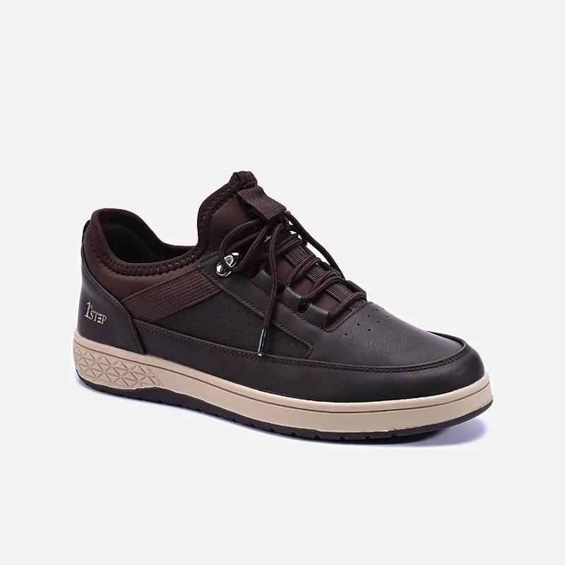 Flyte Brown Casual Sneakers 0120511