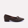 franka women brown fancy pumps