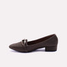 franka brown fancy pumps for women