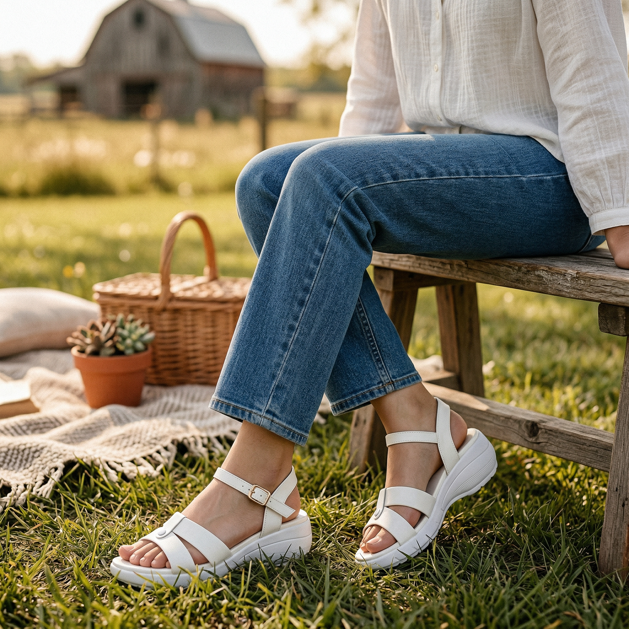 Casual Sandal White 0421802