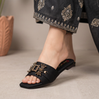 Fancy Slipper Black 0413798