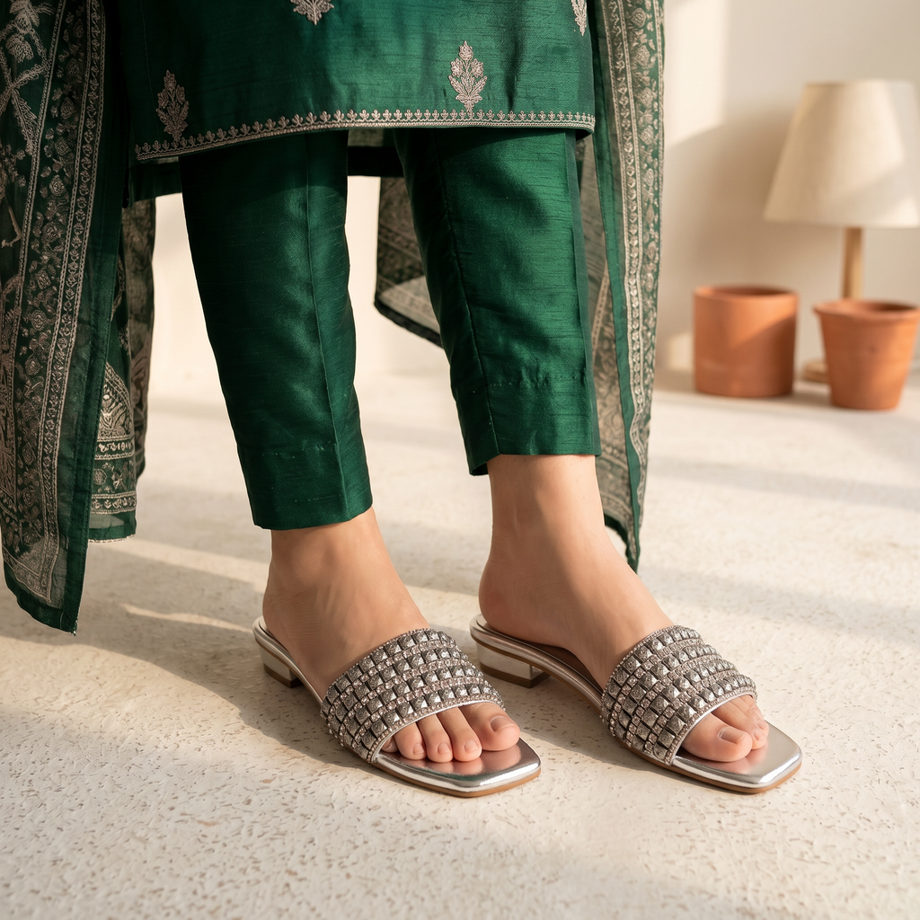 Fancy Slipper Silver 0413729