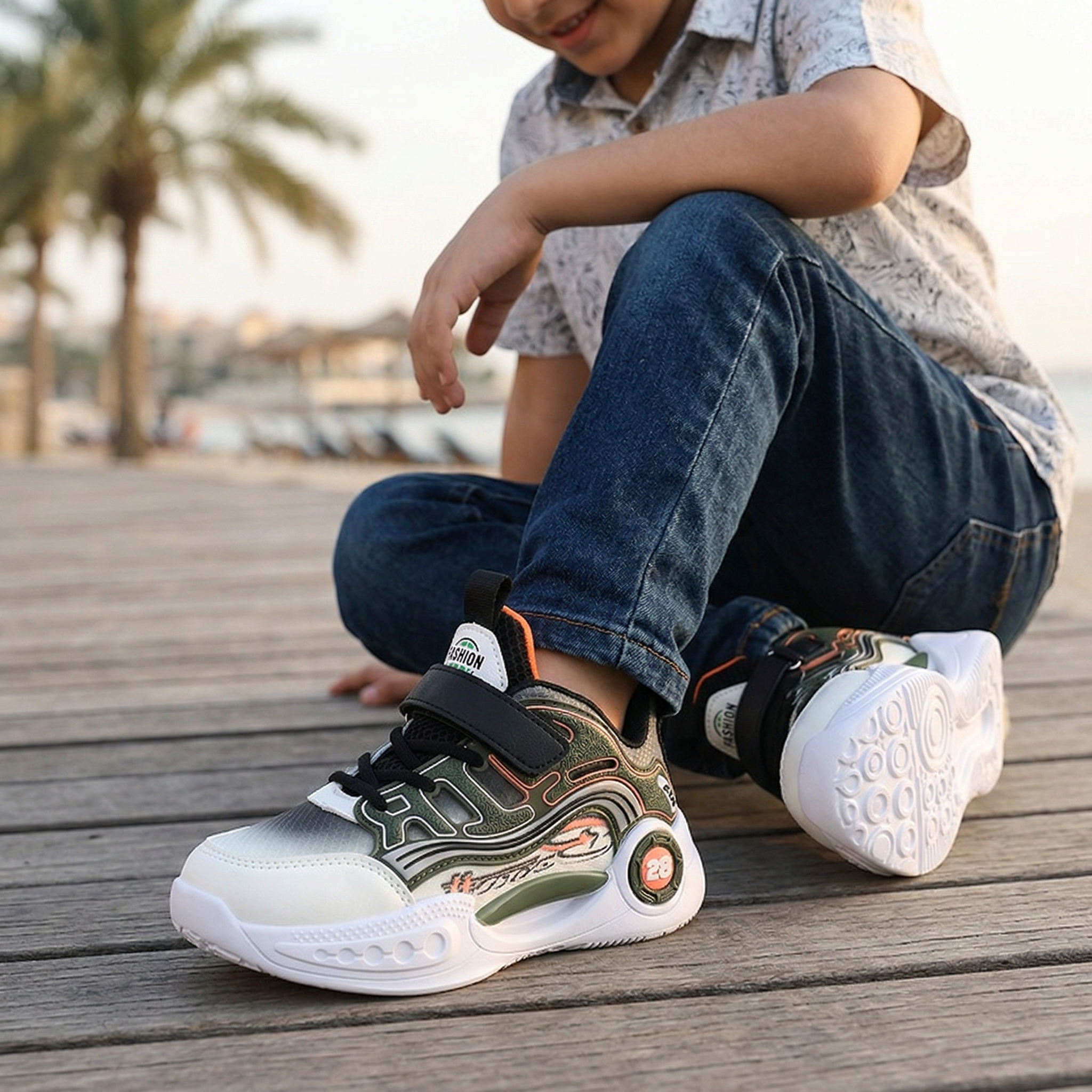 Baba Jogger Shoes Green 0650686