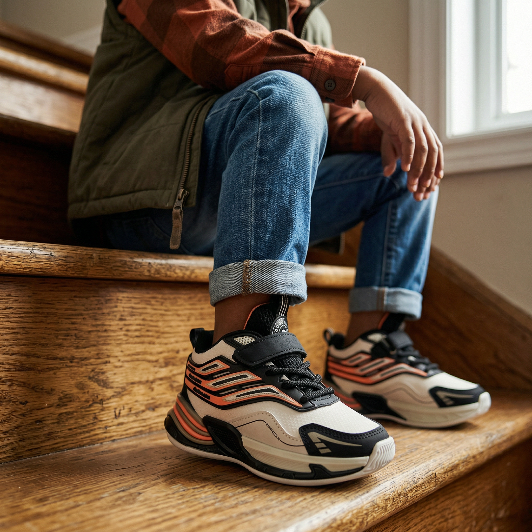 Baba Jogger Shoes Orange 0650664