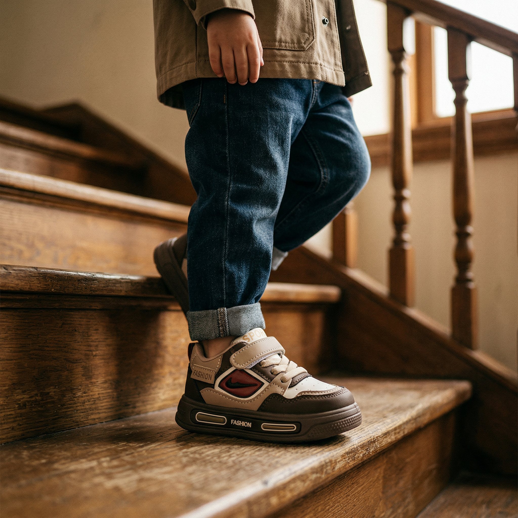 Baba Jogger Shoes Brown 0650798