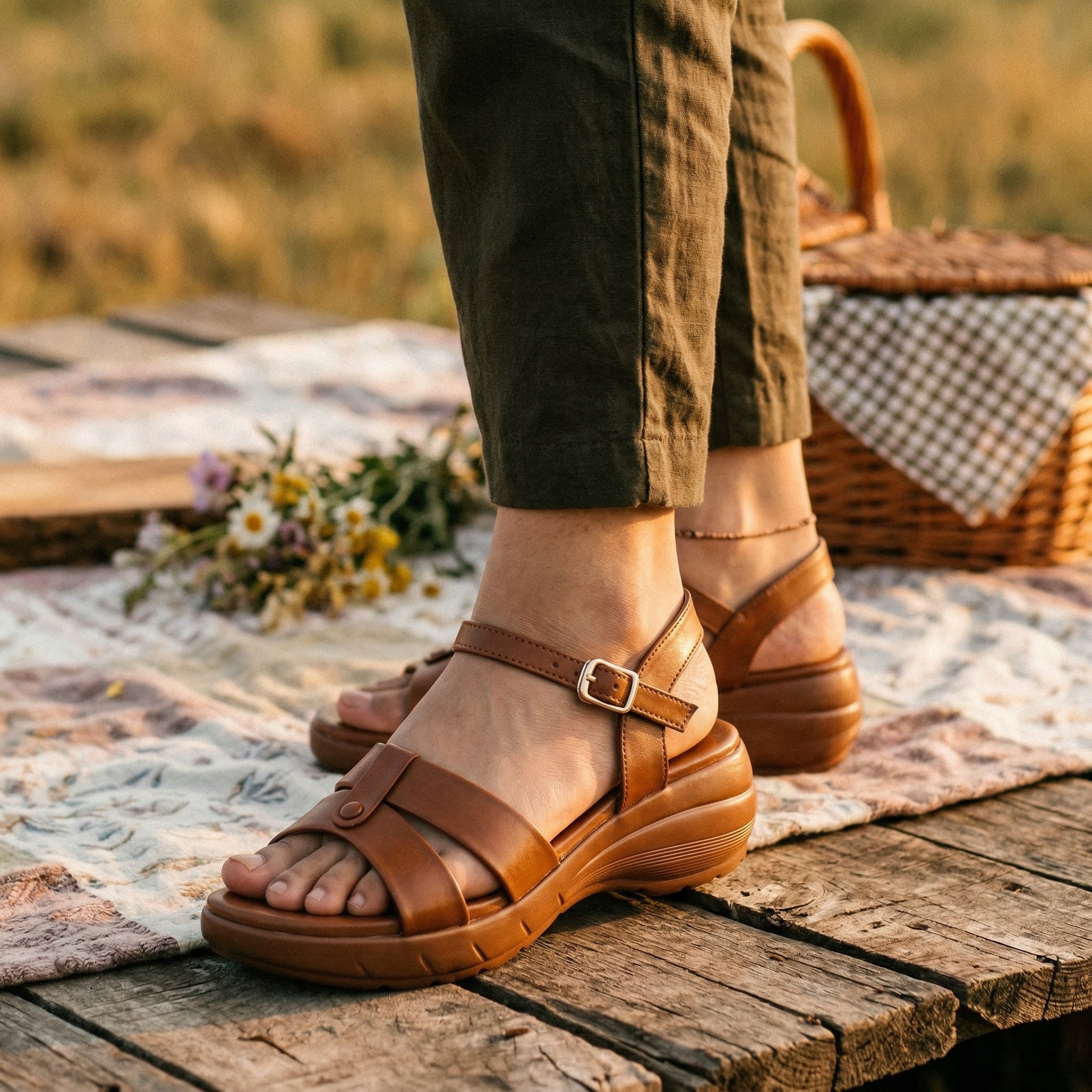 Casual Sandal Mustard 0421802