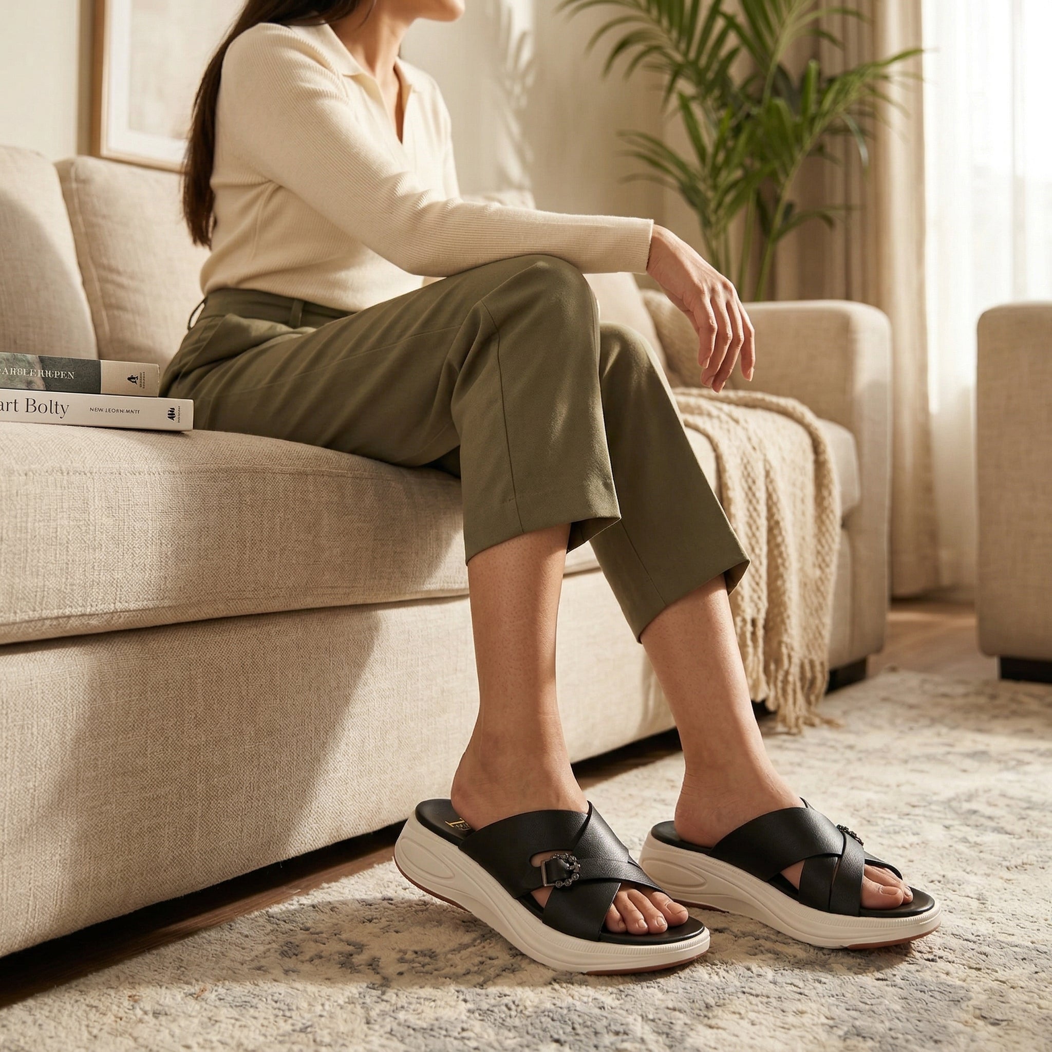 Casual Slipper Black 0414002