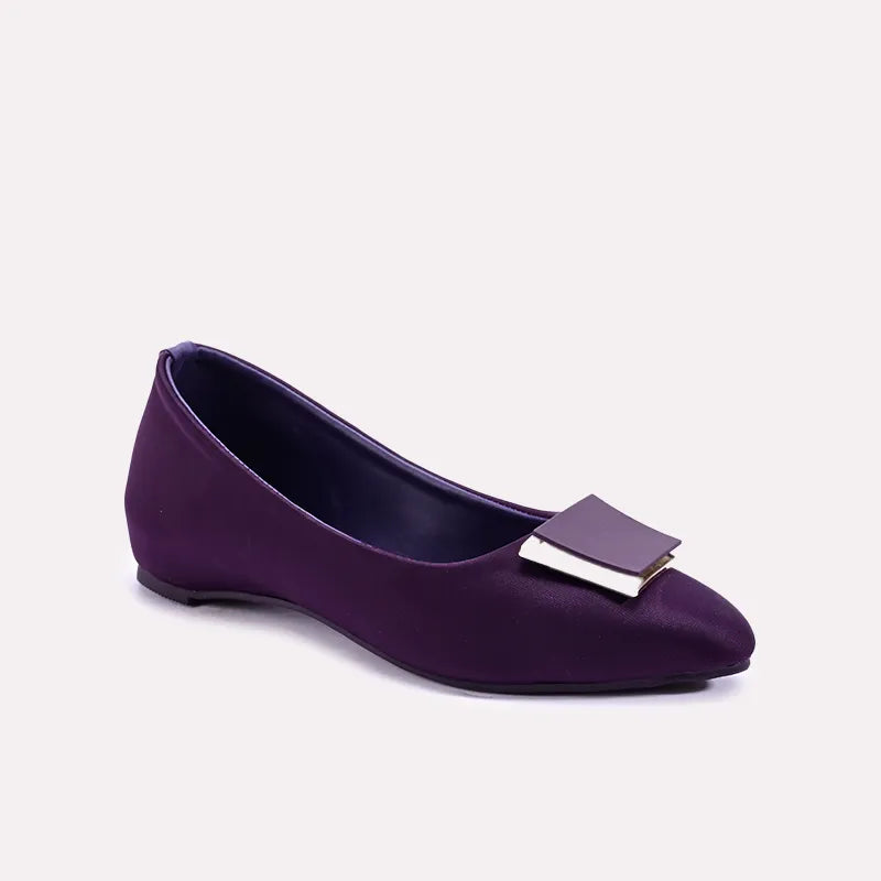 freya purple casual pumps