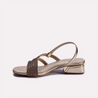 gena gold womens fancy sandals