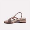 gena peach womens fancy sandals