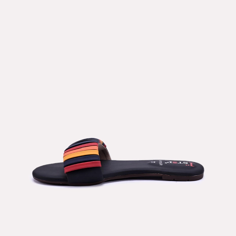 Gleam Black Casual Flats 0411500