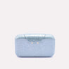 blue glimmer grace casual clutch