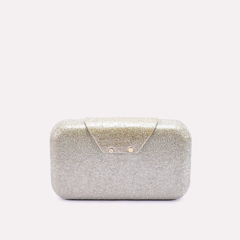 gold glimmer grace casual clutch