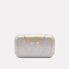 gold glimmer grace casual clutch