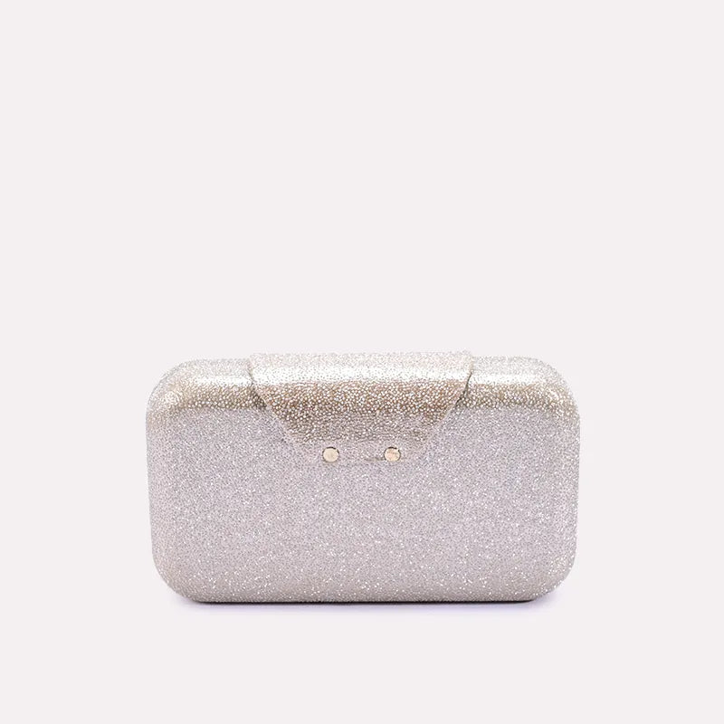 light gold glimmer grace casual clutch