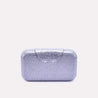 light gray glimmer grace casual clutch