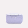 silver glimmer grace casual clutch