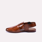 Gloss Mustard Peshawari Chappal 0140798