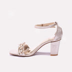 Gold Bridal Sandals for Women