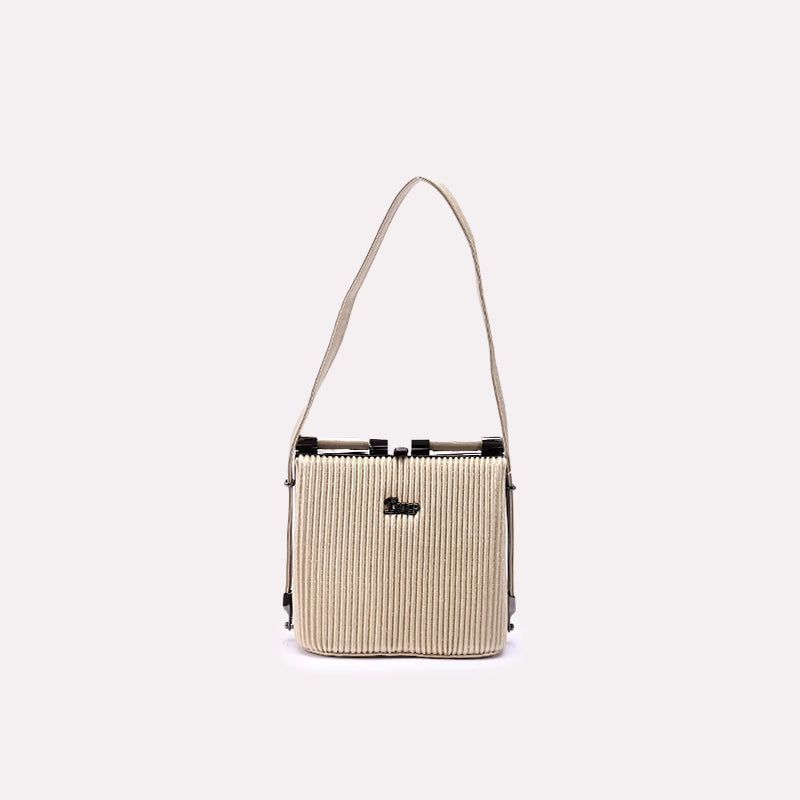 Gold Casual Hand Bags