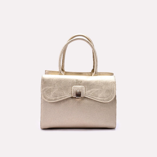 Gold Casual Shoulder Bag