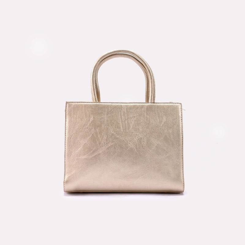 Womens Gold Casual Shoulder Bags