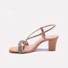 Gold Fancy Sandals for Women