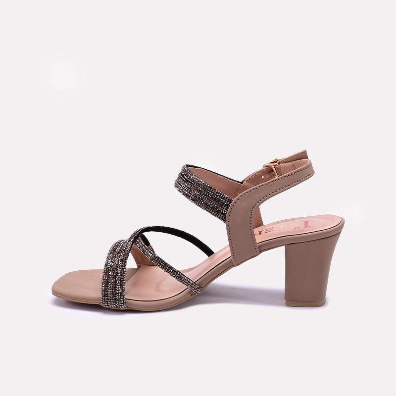 Gold Fancy Sandals for Women