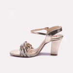 Gold Fancy Sandals for Women