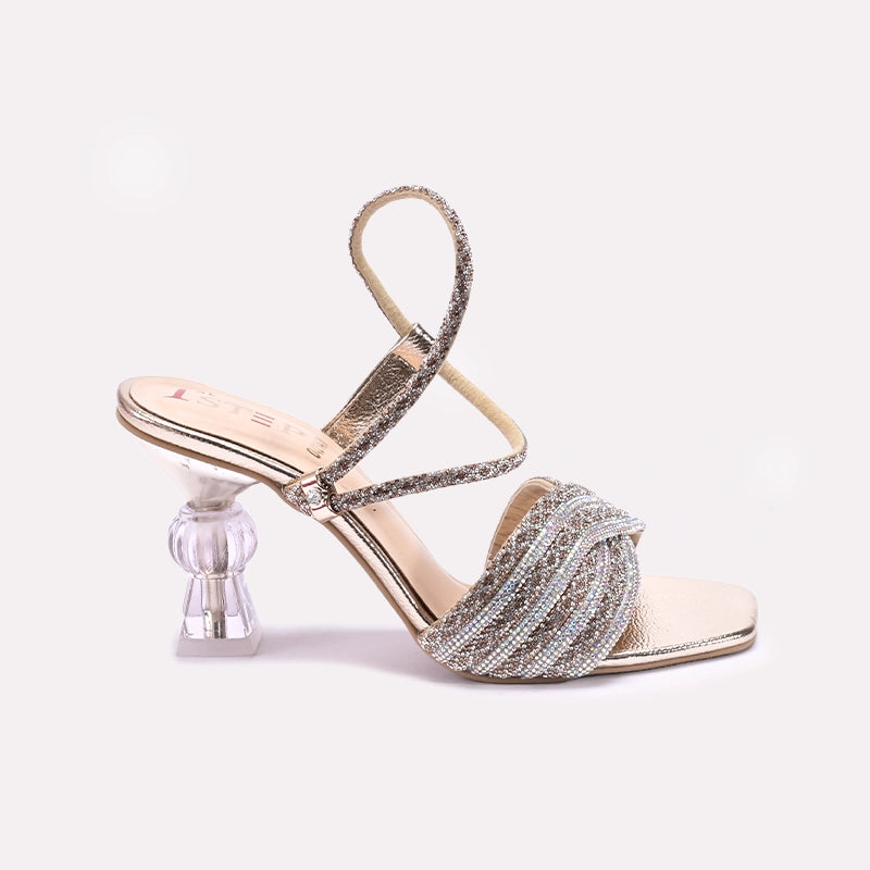 Gold Fancy Sandals 0421470