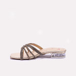 Gold Fancy Slippers for Women