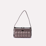 Gray Casual Hand Bags