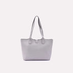 Ladies Gray Casual Shoulder Bag
