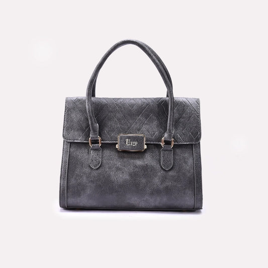 Gray Casual Shoulder Bags