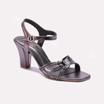 Gray Heel Casual Sandals