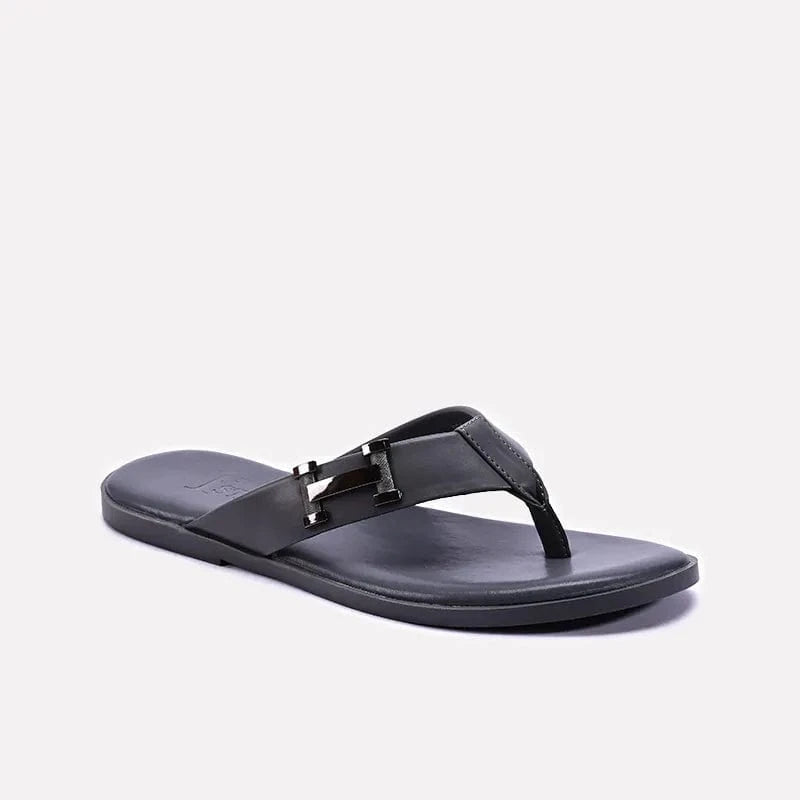 gray hermes flip flops mens