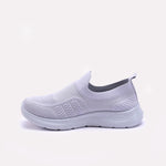 Gray Slip On Sneakers