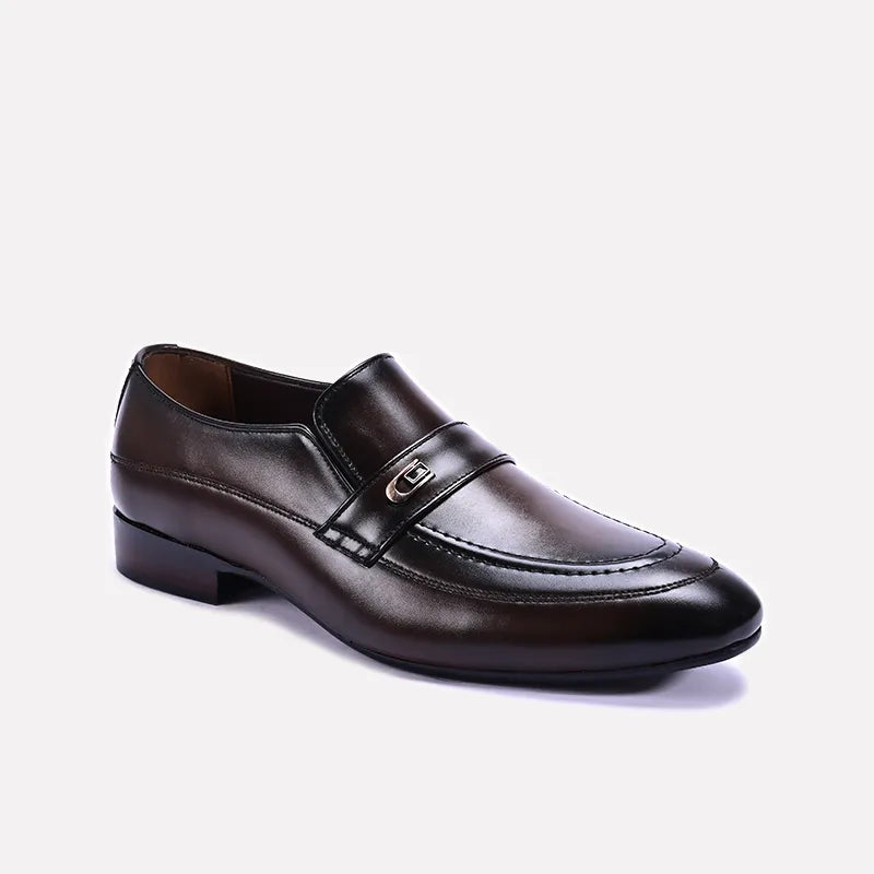 grayson brown formal loafers 0111181