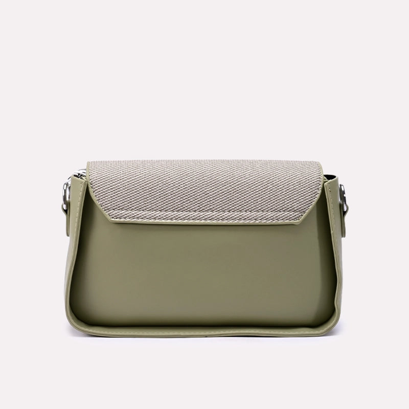 Green Casual Hand Bags 0321983