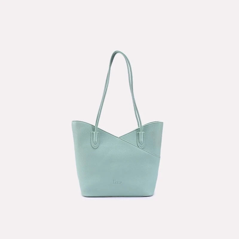 Green Casual Shoulder Bag