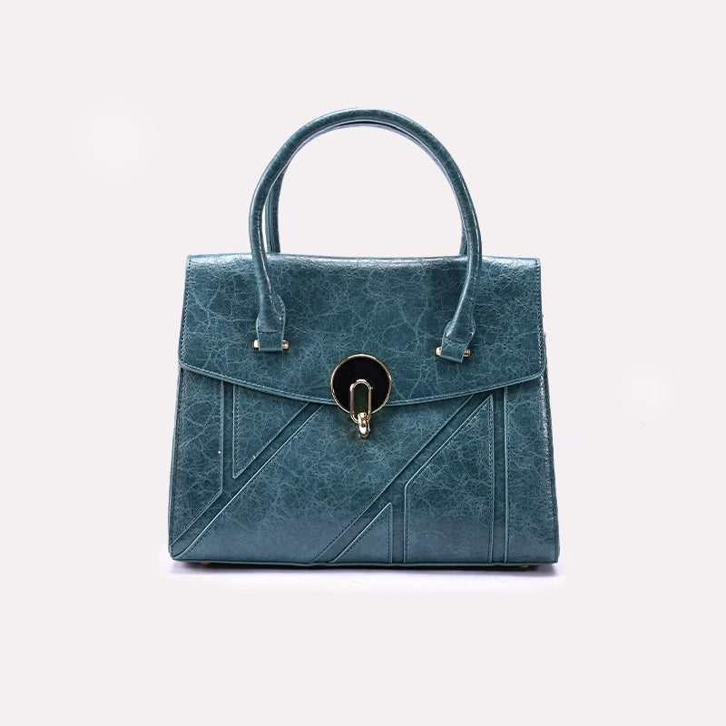 Green Casual Shoulder Bags