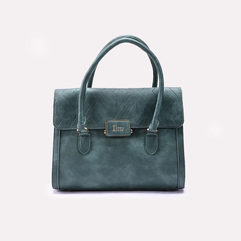 Green Casual Shoulder Bags
