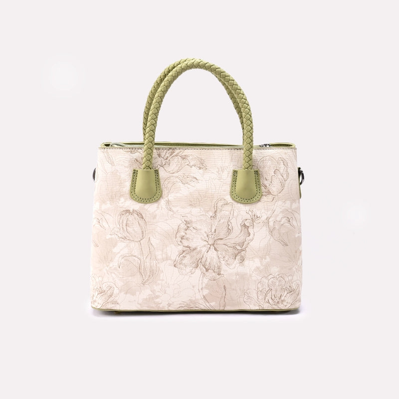 Green Casual Shoulder Bag for Women