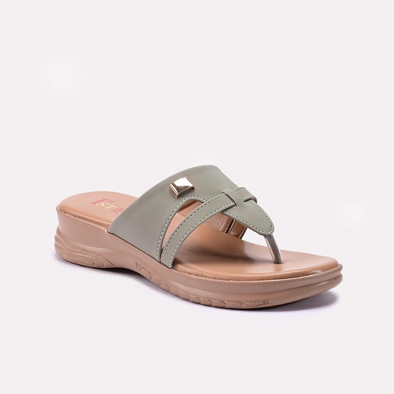 Green Comfy Slippers