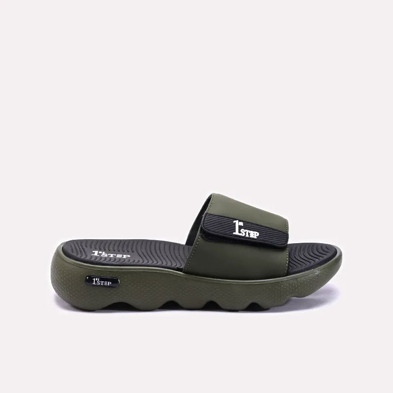 Mens Green Flip Flops