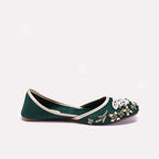 Womens Green Khussa