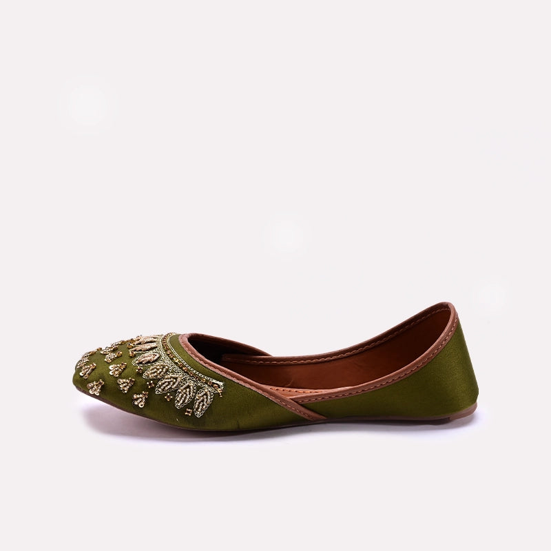 Green Khussa for Women