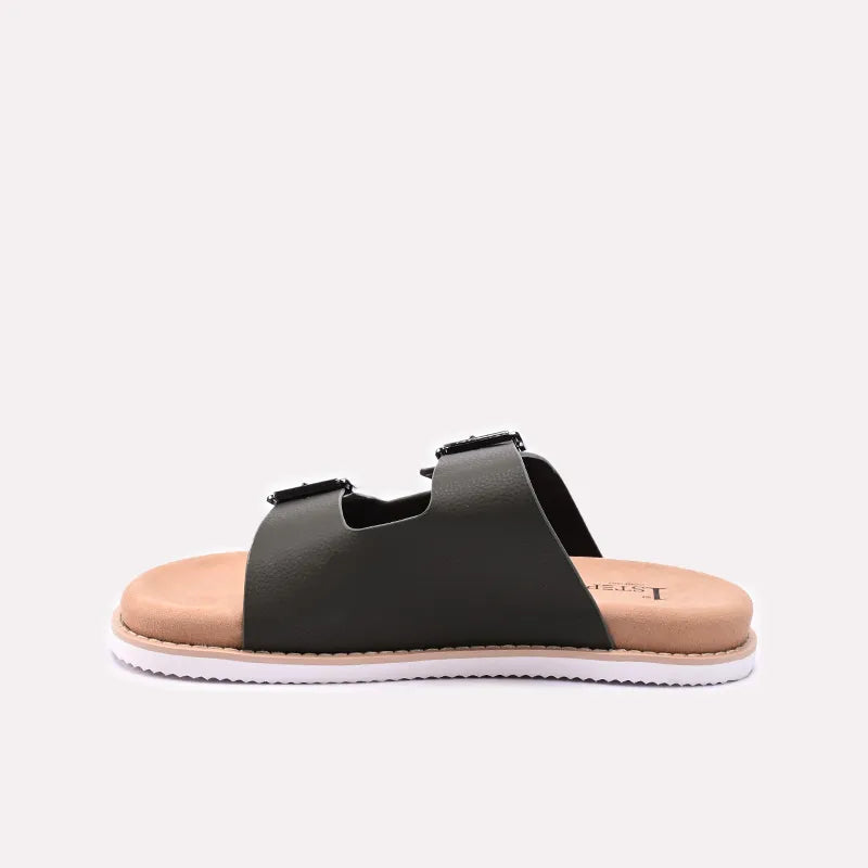 Green Casual Slippers for Men